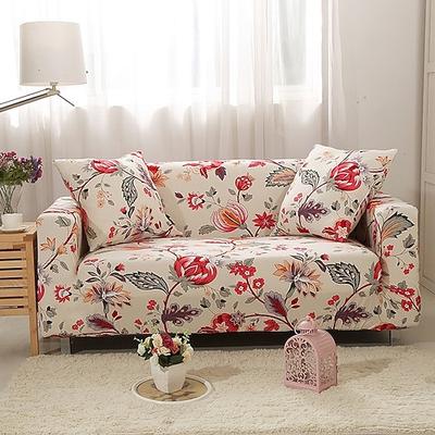 Sitzkissenbezug Blumen Gedruckt Jacquard Polyester Überzüge