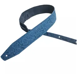 Bourbon Strap Guitar Silverado Azul - Gitarrengurt