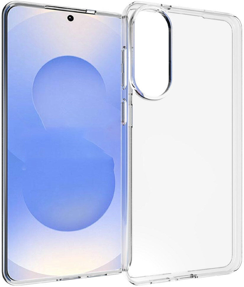 Samsung Galaxy S25 Edge - EIDERWOOD Fleksibelt Plastik Cover - Gennemsigtig