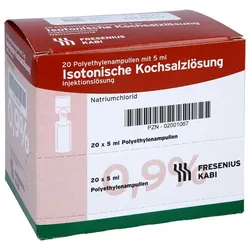 Isotonische Kochsalzlösung 0,9 % (Plastikampulle)