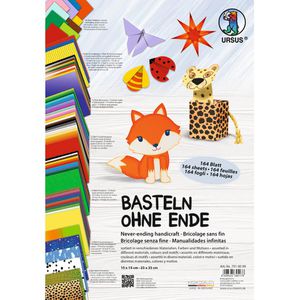 Ursus Bastelset 791-00-99 Basteln ohne Ende, 164 Blatt