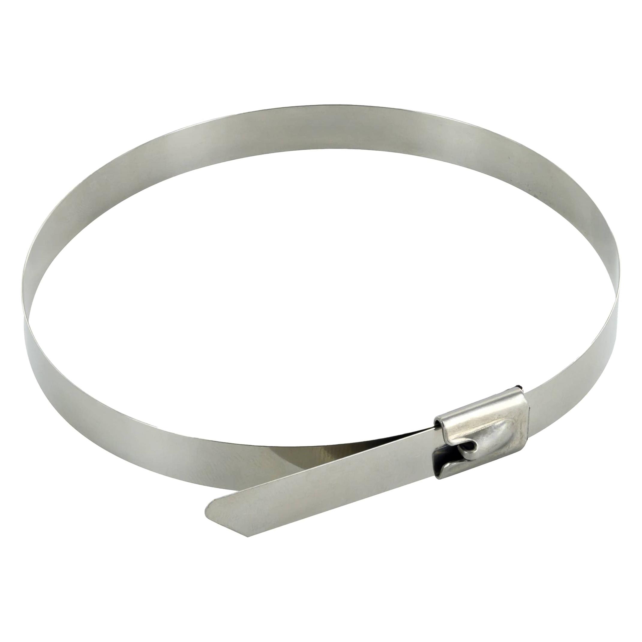 Schwaiger Kabelbinder Edelstahl 0.40m 10 Stück (Metallkabelbinder, 400 mm, 10 Stk.) (SOKB4010)