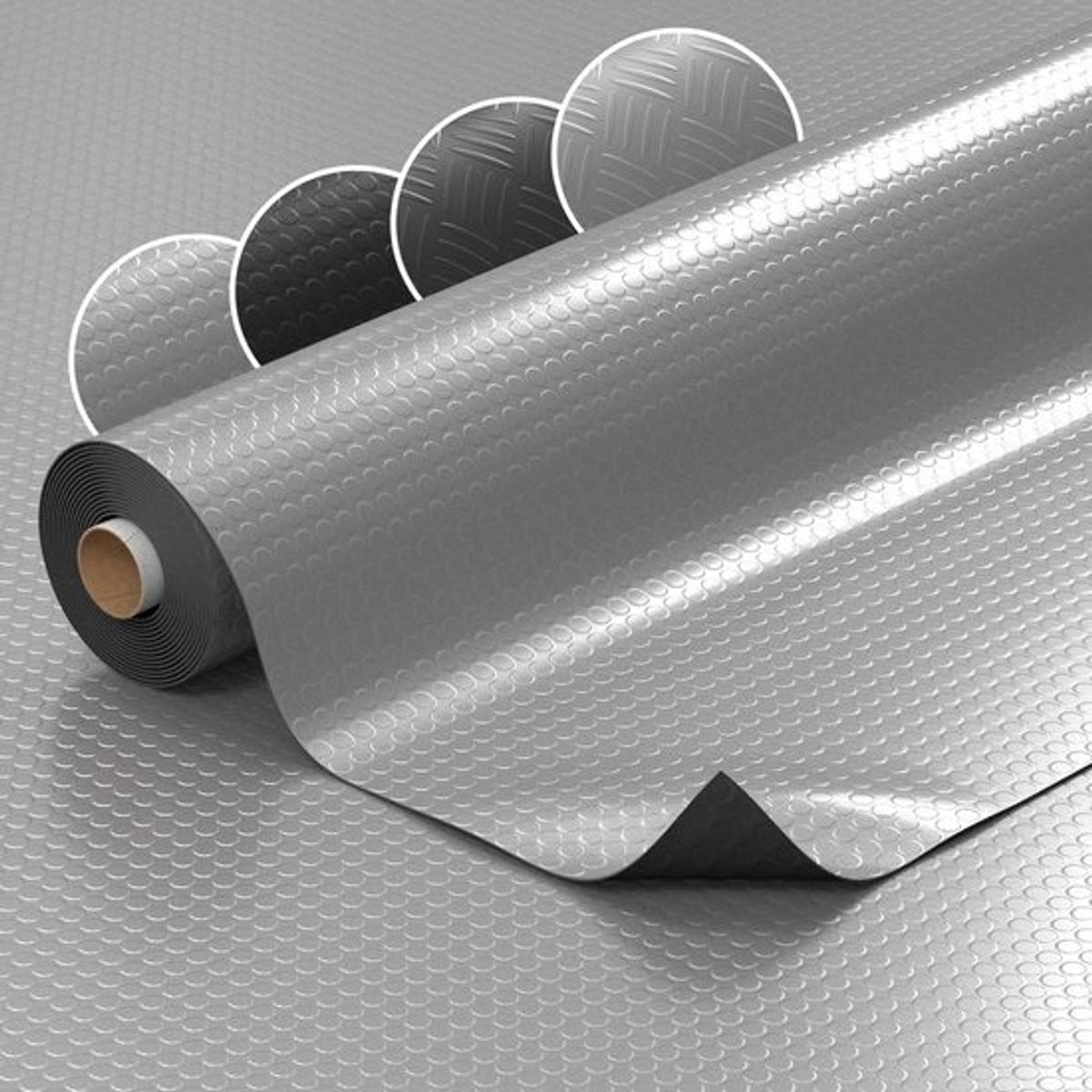 Antislip PVC Vloerbedekking op Maat - Duurzaam Noppen- en Ribbelplaat Vinyl