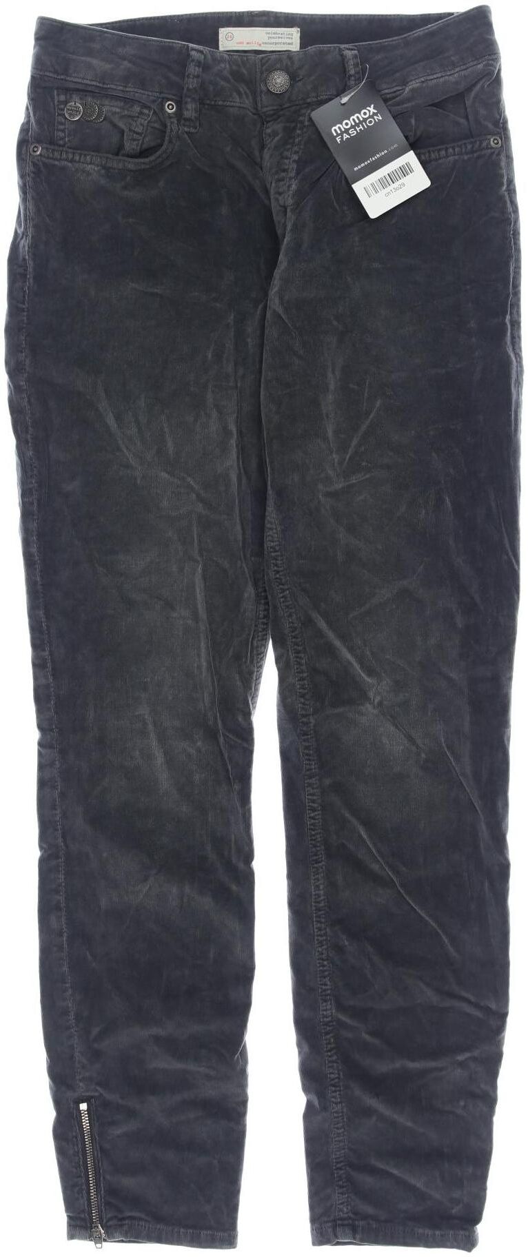 Odd Molly Damen Stoffhose, Grau, Gr. W26, Baumwolle / Elasthan / Viskose - Second Hand