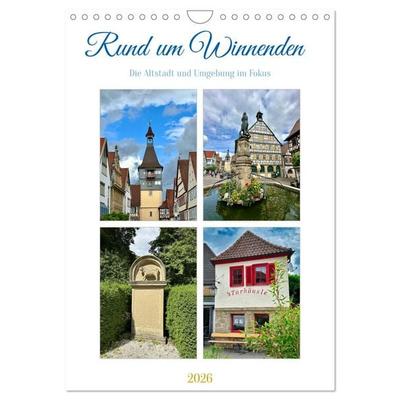 Rund um Winnenden (Wandkalender 2026 DIN A4 hoch), CALVENDO Monatskalender