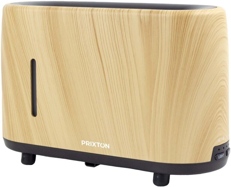 Humidificateur personnalisable à effet flamme Prixton Essence Bois