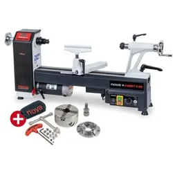 Teknatool NOVA Comet II DR M33 Tischdrechselmaschine | Set