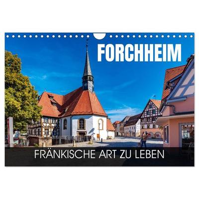 Forchheim - fränkische Art zu leben (Wandkalender 2026 DIN A4 quer), CALVENDO Monatskalender