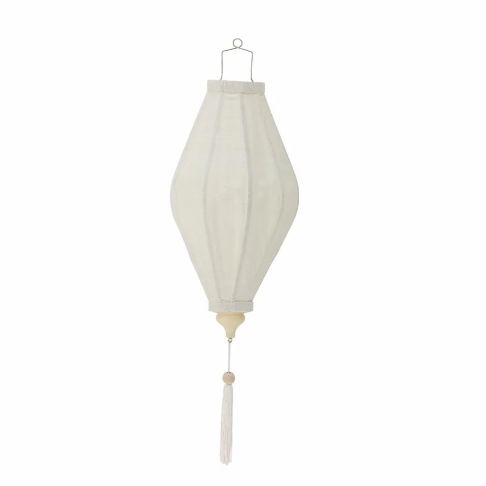 Bloomingville Decoratie object Pomp wit, Ø26 x 50 cm