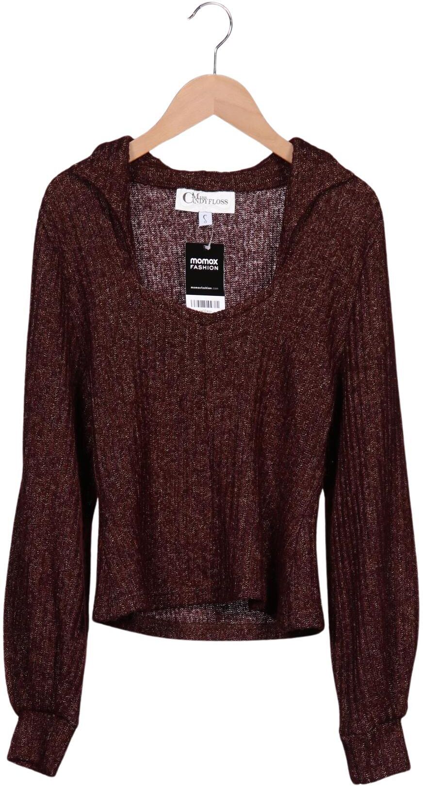 Miss Candyfloss Damen Pullover, Braun, Gr. EU 36, Synthetik / Elasthan - Second Hand