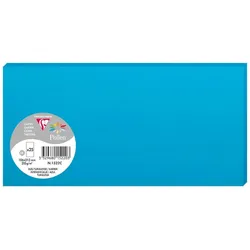 Pollen 250x Karte DL Pollen 210g - Türkisblau 1522C