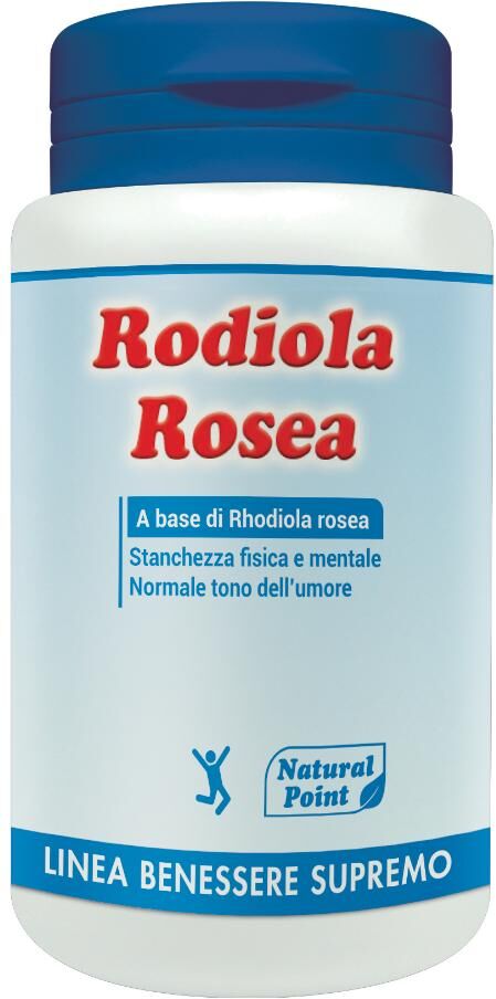 NATURAL POINT Srl Natural Point Rhodiola Rosea - 50 Capsule per Energia Mentale e Fisica e Tono dell'Umore