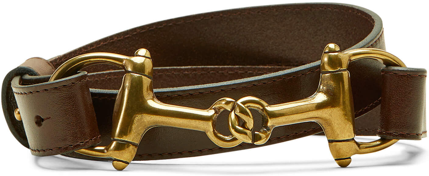Women's Tack Room Belt in Chocolate Leather, Size: Large by Ariat