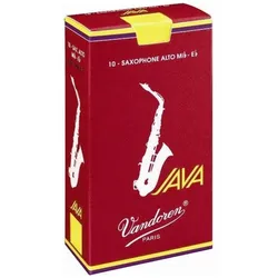Vandoren Java Alt Sax Blätter Red Stärke 2,5 - Blätter