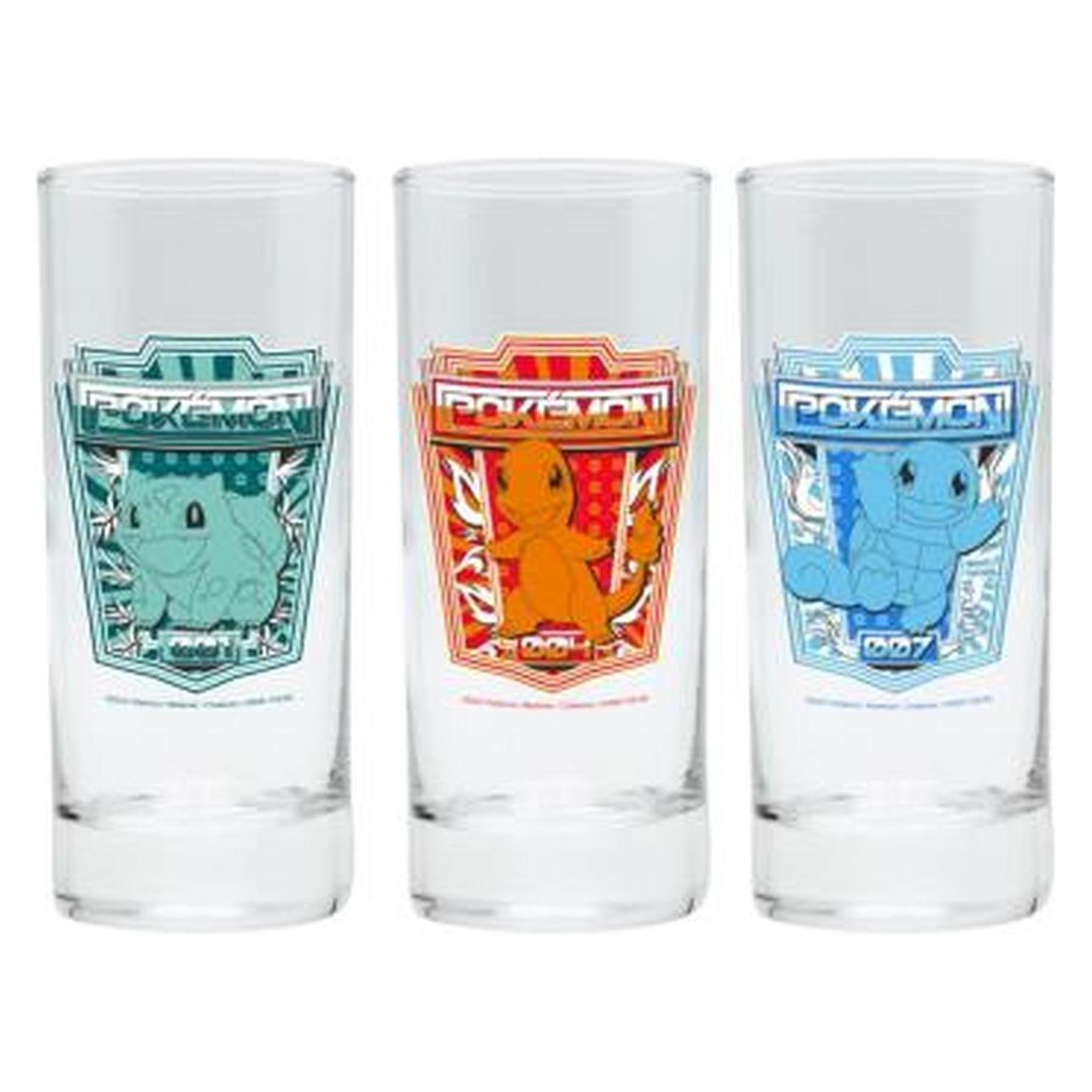 ABYstyle POKEMON - 3 glass set (52985)