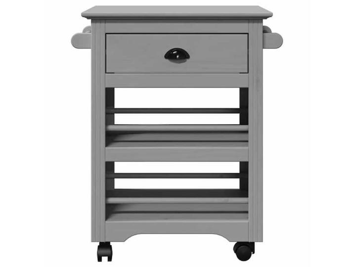 Magnifique Gris Desserte Chariots & îlots - Chariot de cuisine BODO gris 67 5x45x80 cm &&36131
