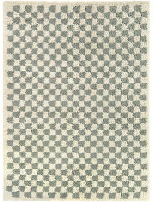 Balta Rugs Covey Plush Checkered Thick Shag Area Rug