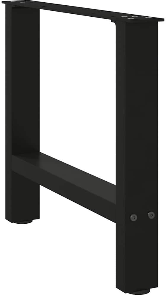 Borough Wharf Table Leg Black 43cm H x 50cm W