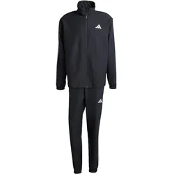 adidas 3S WV Trainingsanzug Herren | Gr. M | schwarz - schwarz