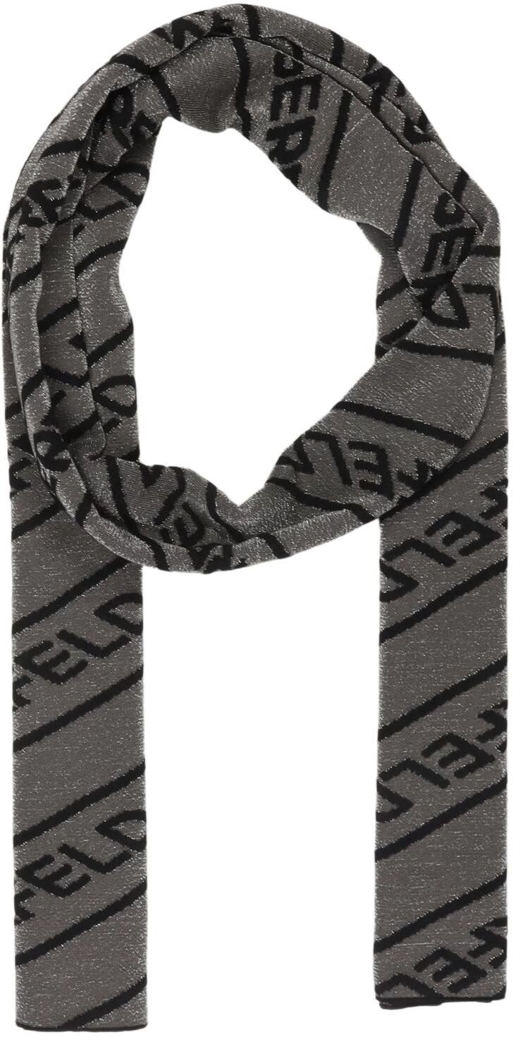 Karl by Karl Lagerfeld Herren Schal oder Tuch, Silber, Synthetik - Second Hand