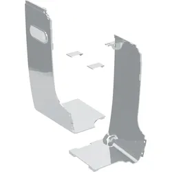 Geberit Set Designabdeckung seitlich f. Geberit AquaClean Mera, hgl.verchr.