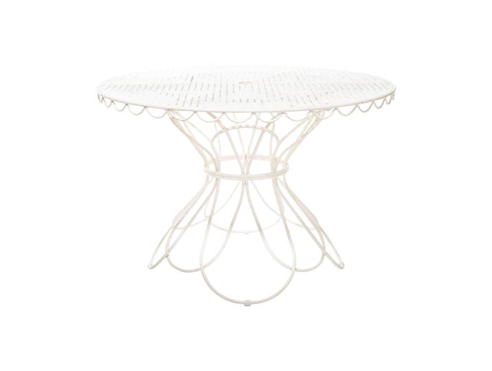 BUSINESS & PLEASURE - Table ronde Al Fresco - Blanc - Acier
