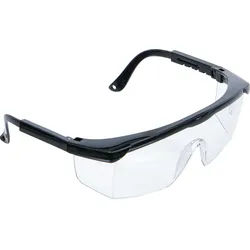 BGS Schutzbrille mit verstellbarem Bügel | transparent