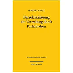 Demokratisierung der Verwaltung durch Partizipation, Fachbücher von Christina Schulz
