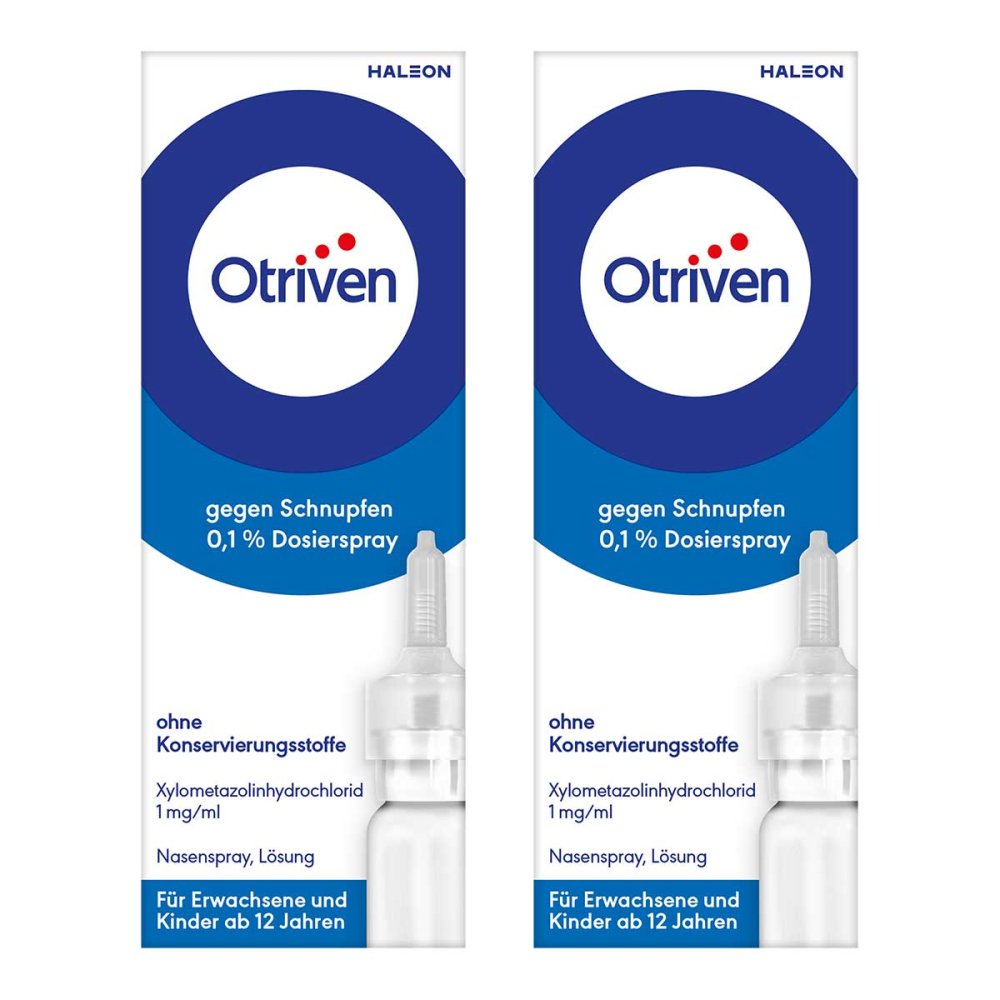 Haleon Germany GmbH Otriven gegen Schnupfen 0,1% Nasenspray (Dosierspray) 08100798