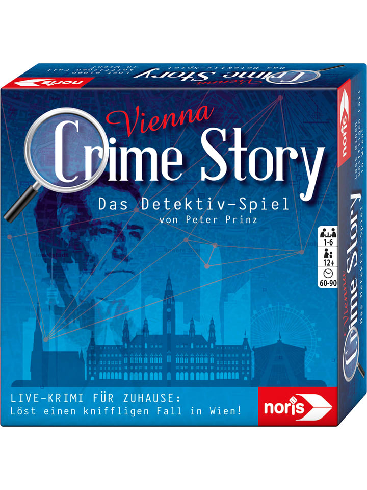 Noris Detektiv-Spiel "Crime Story - Vienna" - ab 12 Jahren - onesize
