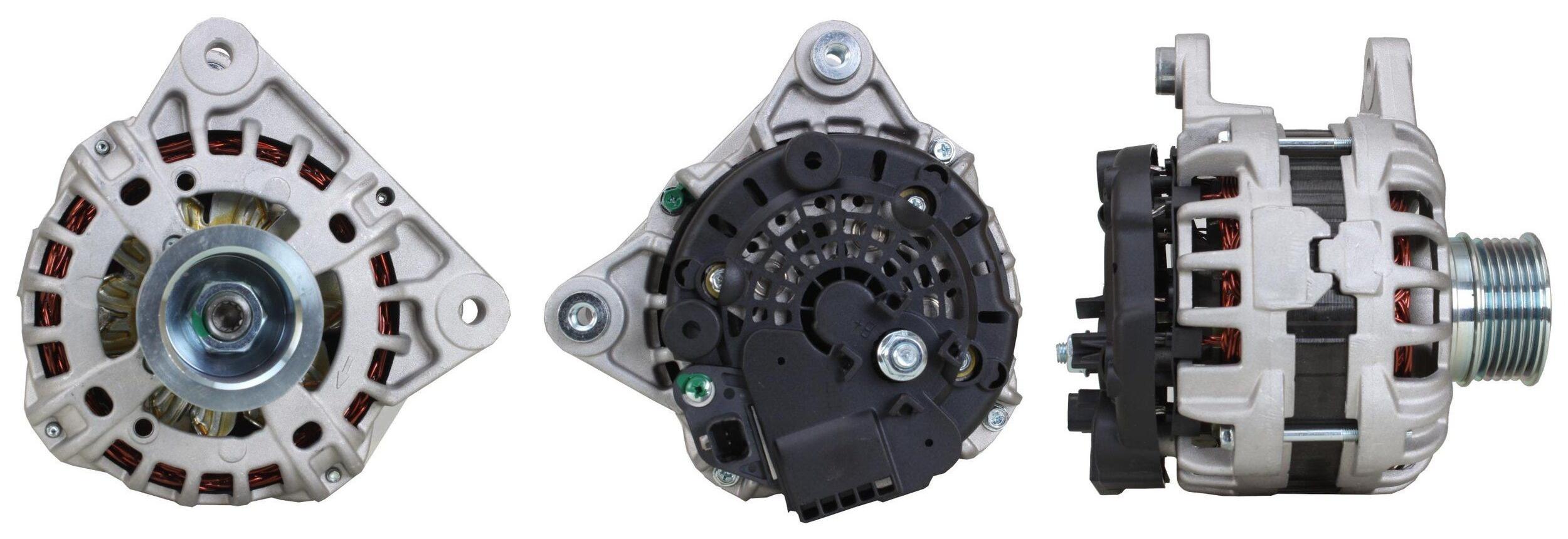 DRI 2303541252 Lichtmaschine Generator LiMa 125A 14V für RENAULT Duster (HS) Sandero / Stepway II (B8) Logan / Stepway II Limousine (L8) Lodgy (JS)