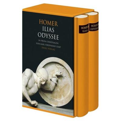 Ilias. Odyssee, Set von Homer, Insel Verlag, 978-3-458-17430-1