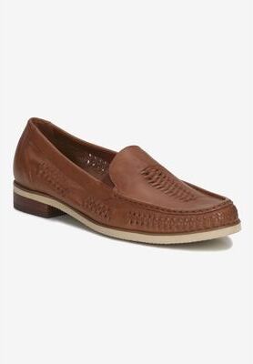 Women's Wendy Loafer by Ros Hommerson in Luggage Nappa Leather (Size 9 M)