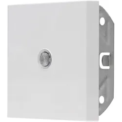 Kopp 490073007 HK07 - Flächenwippe mit Linse, Farbe: reinweiß