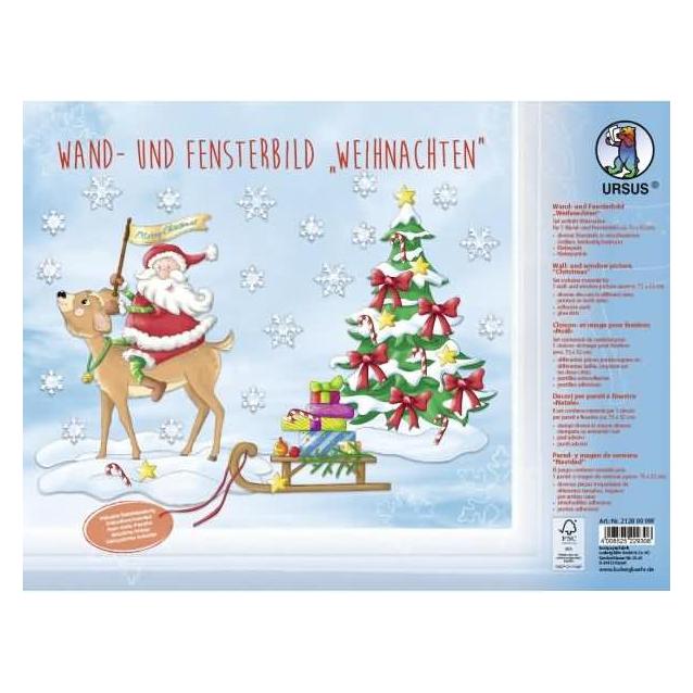 Ursus Wand - und Fensterbild Weihnachten (21280099F)