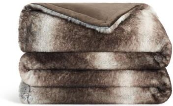 Aston & Arden Faux Fur Throw Blanket