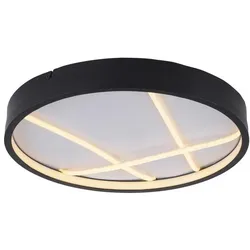 Selltec, Deckenleuchte, LED Deckenlampe Mikado 40 dimmbar per Wandschalter, warmweiss 3000k (4250 lm)