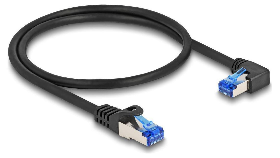 Delock 80221 RJ45 Netwerkkabel Cat.6A S, 0,5m, zwart