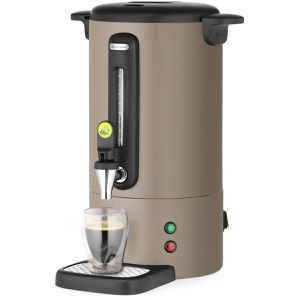 Hendi Kaffeemaschine Perkolator, 211564, 7 Liter, 1050 Watt, taupe, bis zu 48 Tassen
