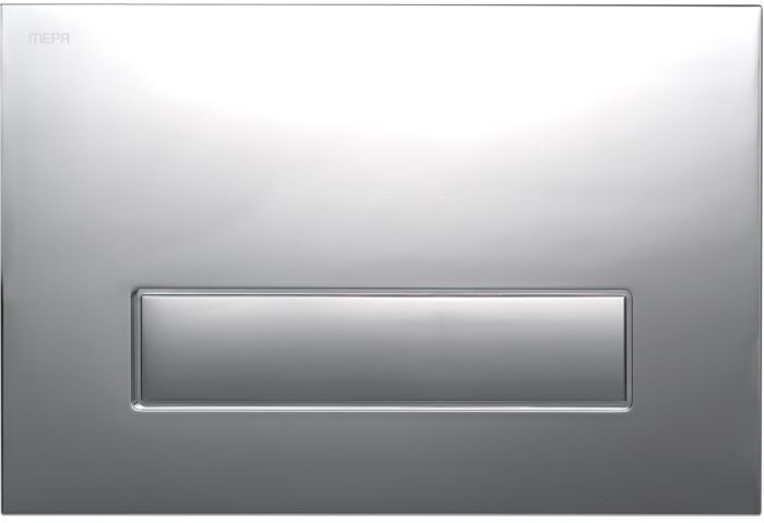 MEPA Orbit Betätigungsplatte 421811 Glanz chrom, 1-Mengenspülung