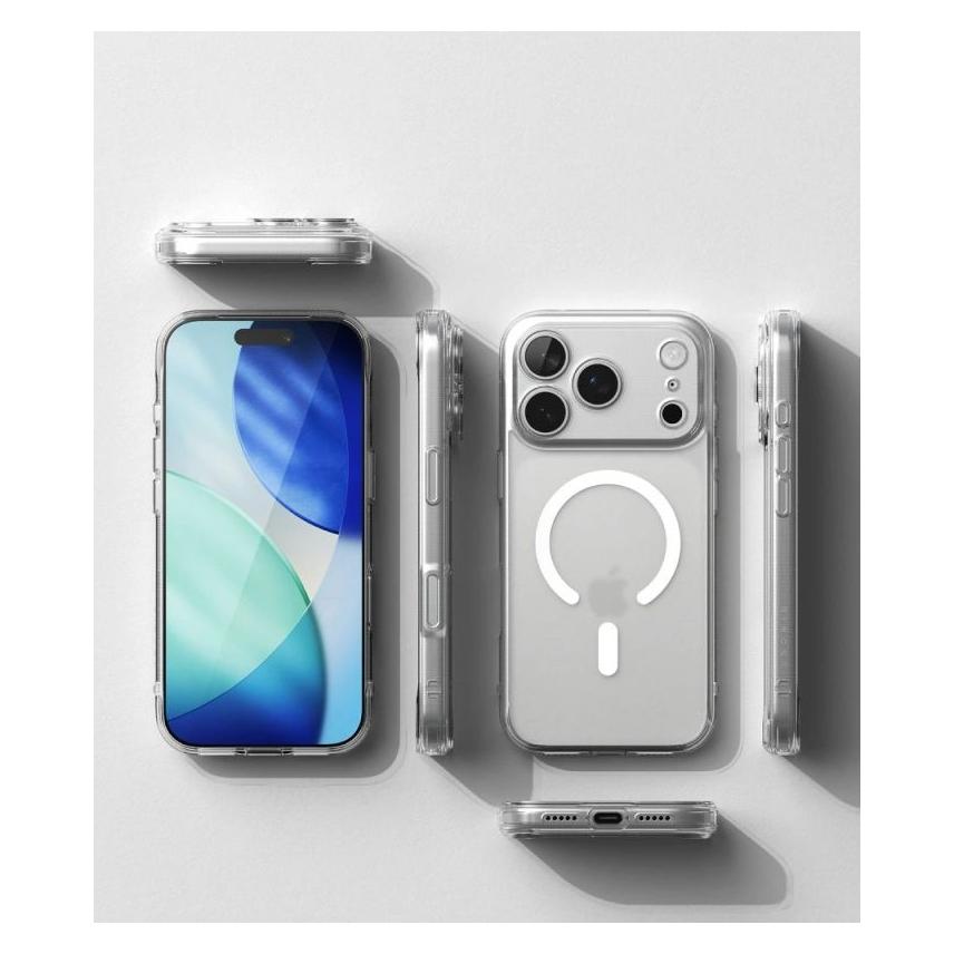 Ringke Fusion Magnetic Magsafe Iphone 17 Pro Max / 18 Pro Max Matte Clear (Apple iPhone 17 Pro Max, Apple iPhone 18 Pro Max) (8800380461604)