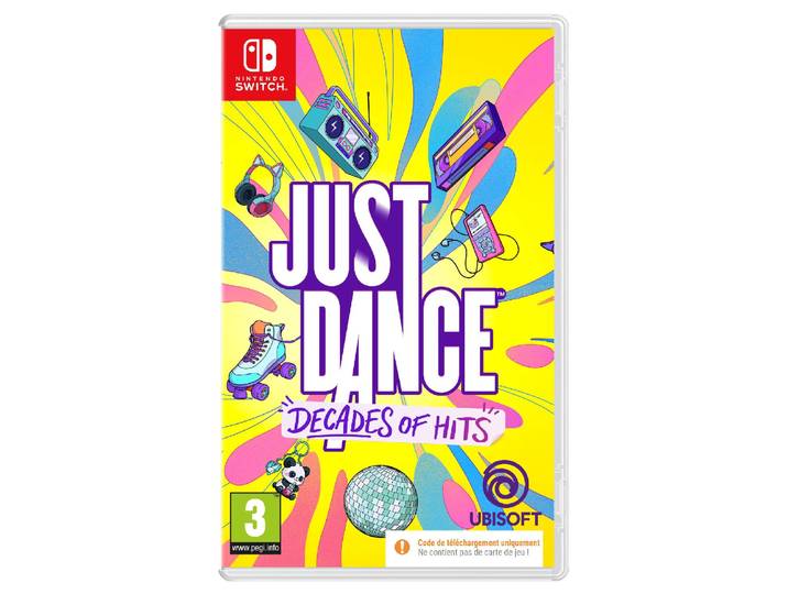Just Dance : Decades of Hits - Code in a box Switch UBISOFT