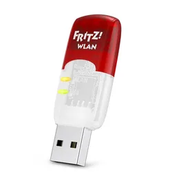 FRITZ! WLAN Stick AC 430 MU-MIMO (USB 2.0), Netzwerk Adapter, Mehrfarbig