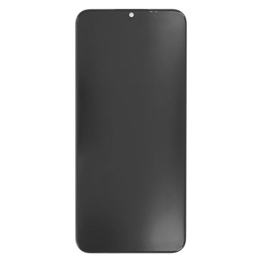 OEM Display-Einheit + Rahmen für Realme C25 schwarz (Display, Realme C25) (25435683)