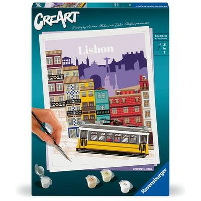 CreArt Adults Trend - Farbenfrohes Lissabon