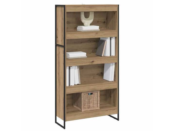 Sarazyj®Étagère à Livres sur Pied - Cloison Séparateur - Marron Bibliothèque 2 pcs Chêne artisan 80 x 30 x 155 cm - 12068