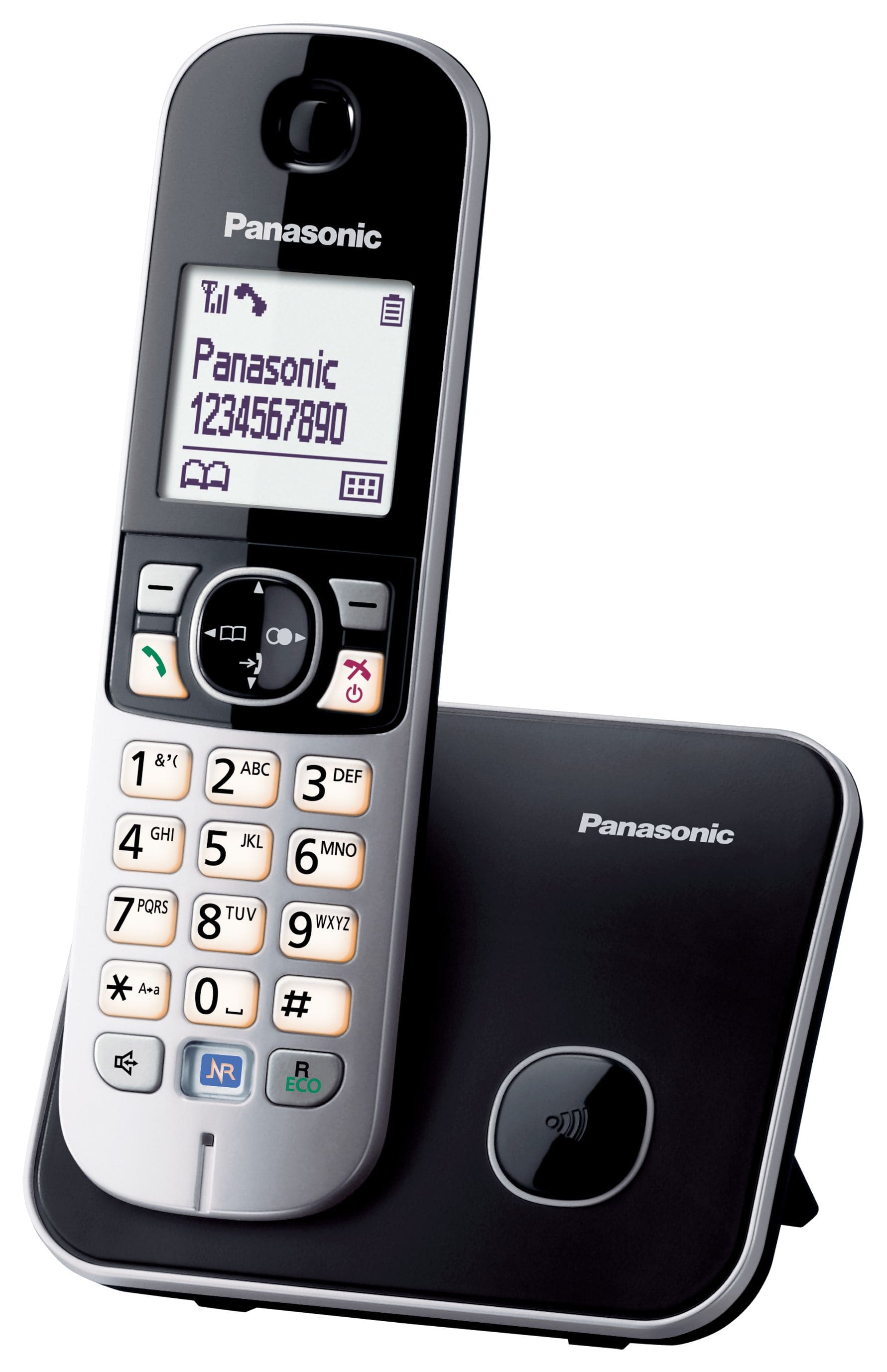 Panasonic KX-TG6811GB DECT-Telefon (Schwarz)