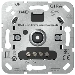 Gira DALI Drehdimmeinsatz