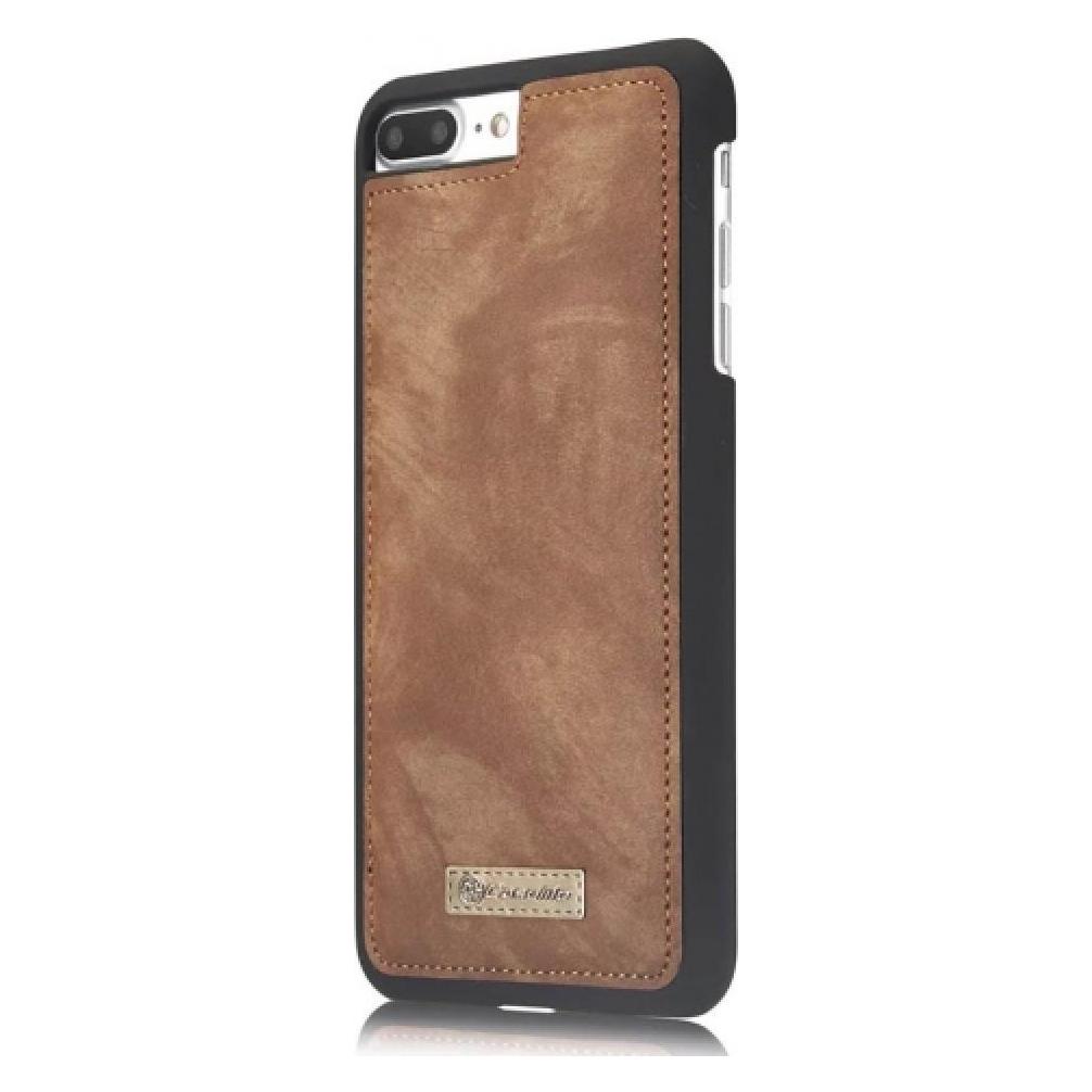 Caseme Apple iPhone 8 Plus Echtleder Portemonnaie Karten Hülle (Apple iPhone 8 Plus) (00022753)