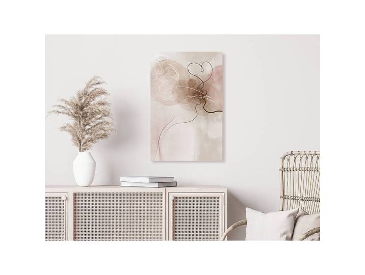 Wandbild Tangled in Dreams Leinen Beige 40 x 60cm